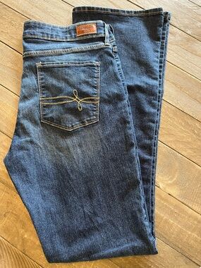 Levi's Women’s Indigo Straight-Leg Jeans